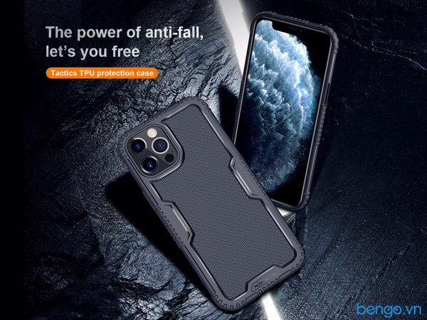 Ốp lưng iPhone 12 Pro Max Nillkin Tactics TPU Protection Case