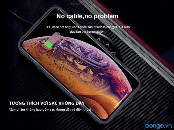 Ốp lưng iPhone 12 Pro Max Nillkin Tactics TPU Protection Case